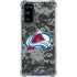 NHL Colorado Avalanche Camo Galaxy S20 FE Clear Case